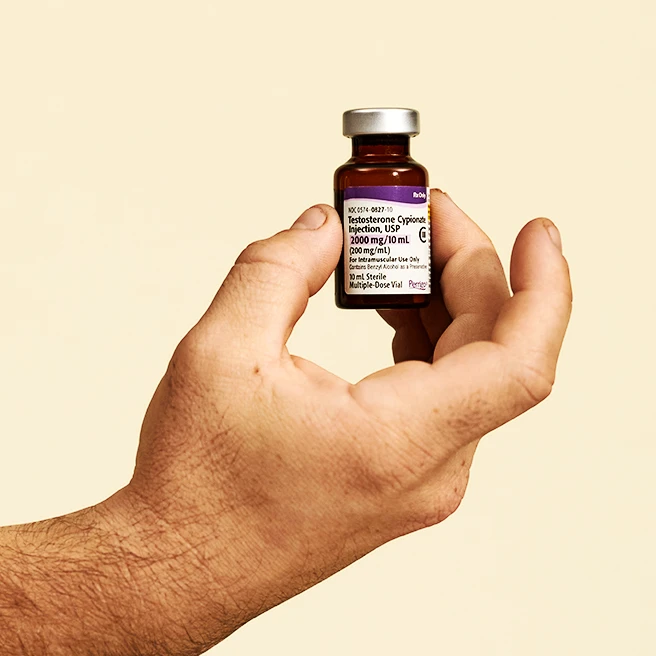 Cipionato de testosterona para crescimento muscular