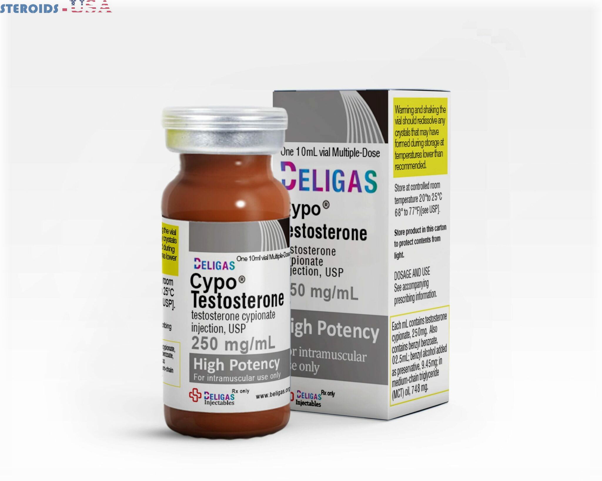 Cypo Testosterone 250mg/ml
