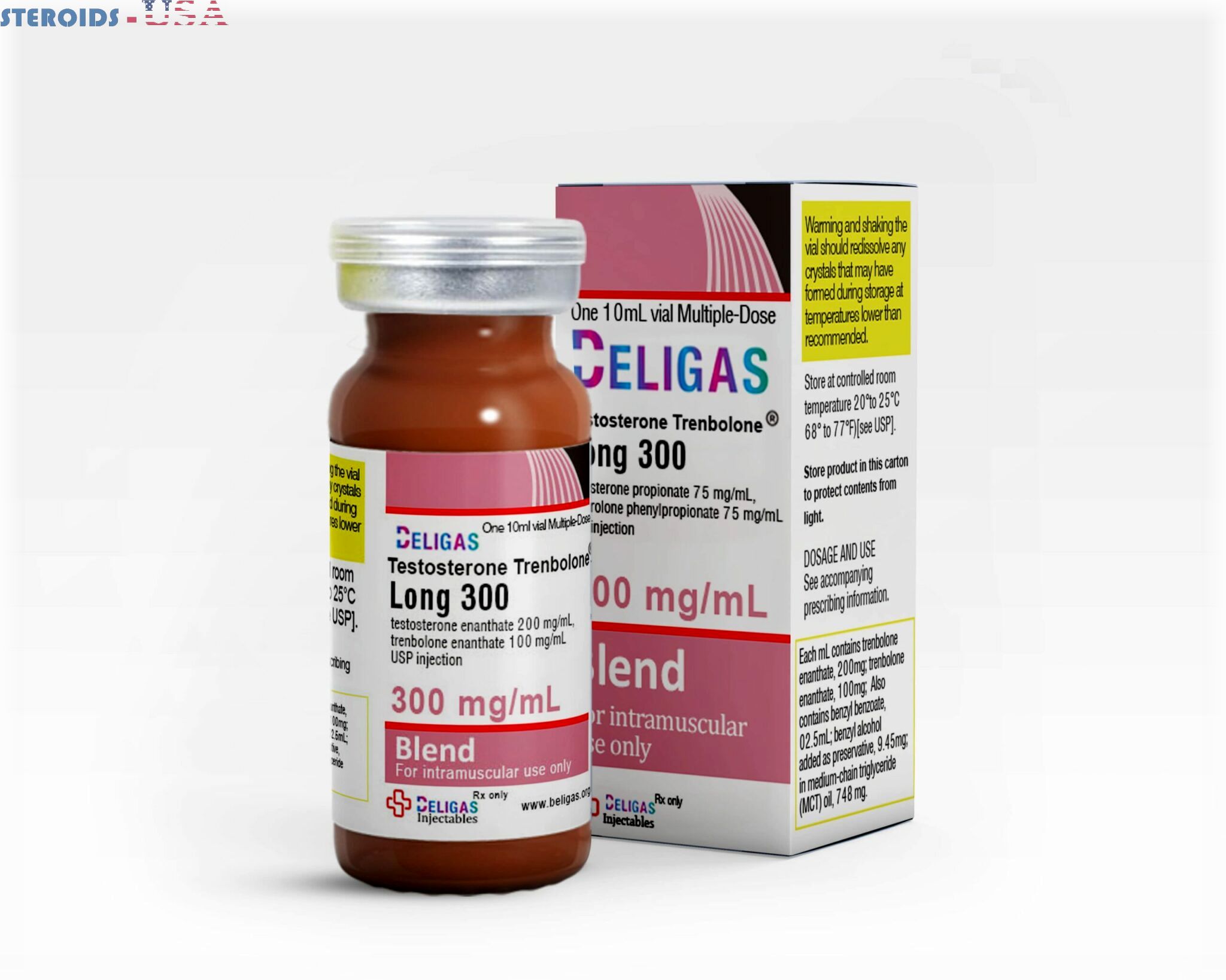 15ml vial of Sustanon 250 (250mg/ml) from Euro-Pharmacies